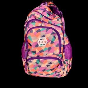 Colorful Geometric Kids Backpack